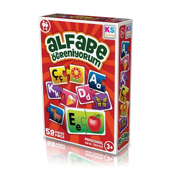 AG257 KS, Alfabe Öğreniyorum / +3 yaş ürün görseli 1