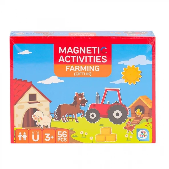LC7984 Manyetik Aktivite Çiftlik -Laçokids ürün görseli 1