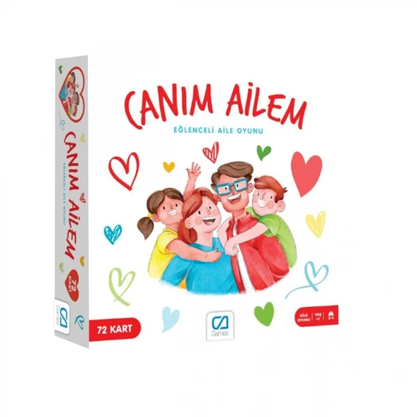 CAOYN-6025 Canım Ailem Kutu Oyunu -CA Games ürün görseli 1