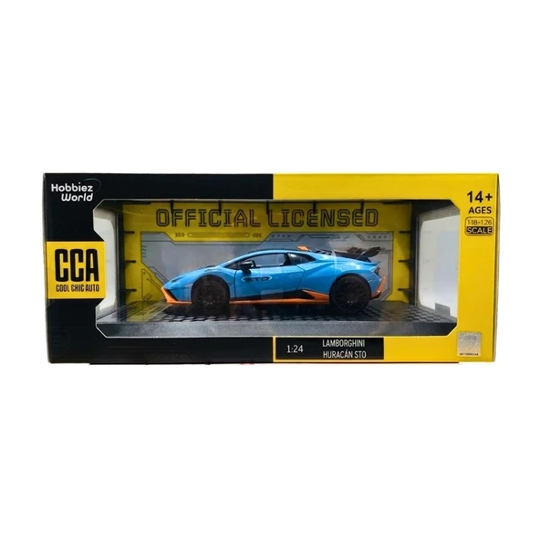 1/24 Lamborghini STO Pearl Blue Model Araba ürün görseli 1
