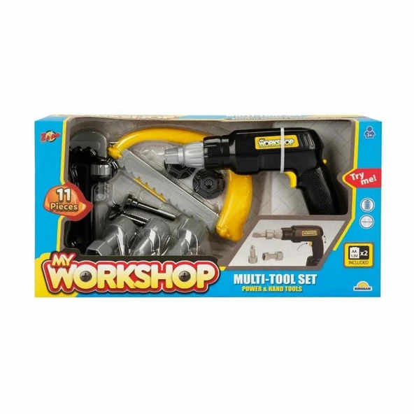 4622 Zapp Toys My Workshop Elektronik Tornavida Tamir Seti 11 Parça ürün görseli 1
