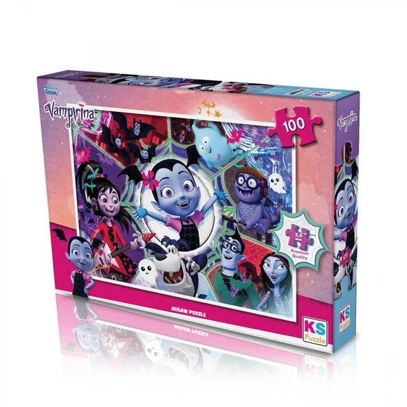 VP714 Vampirina 100 Parça Çocuk Puzzle -KS Puzzle ürün görseli 1