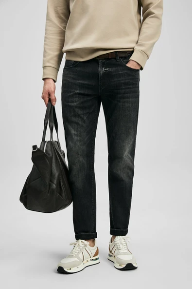Lufian 111200243 Luta Smart Jean Erkek Pantolon Slim Fit Erkek Kot Pantolon ürün görseli 1