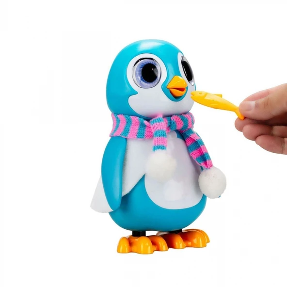 SIL 88652 Silverlit Rescue Interactive Penguen Mavi - Resim 3