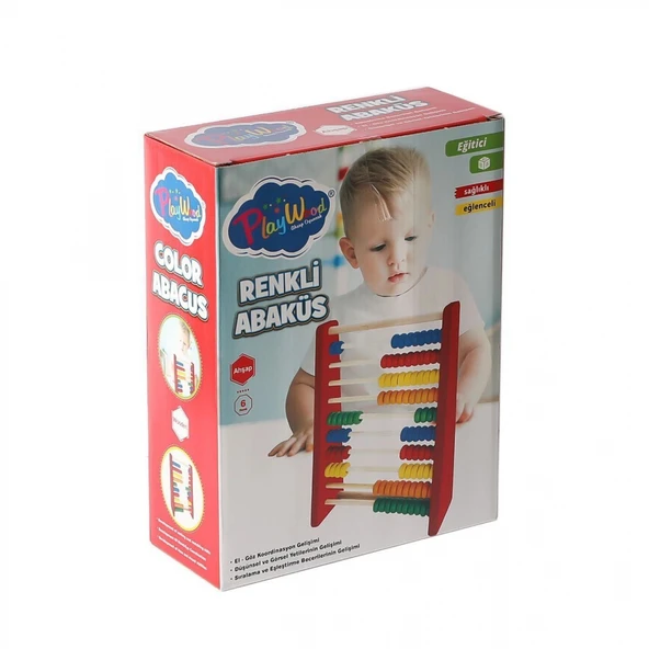 ONY-399 Ahşap Renkli Abaküs -Onyıl ürün görseli 1