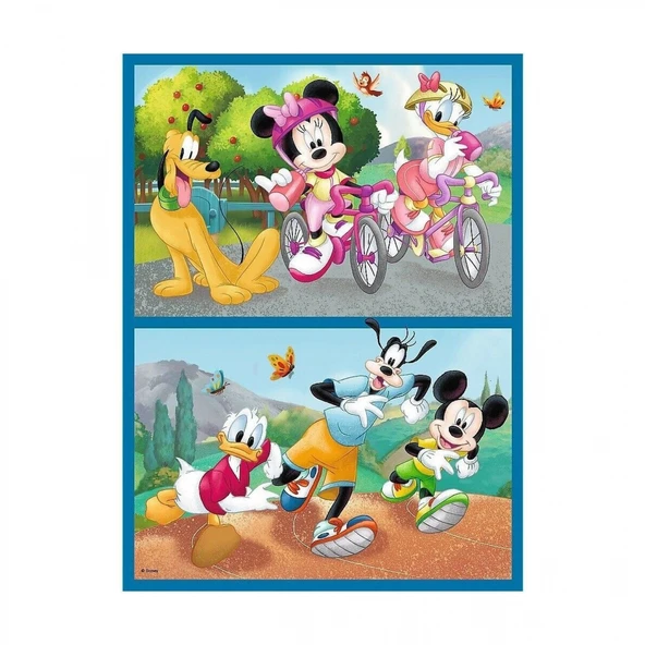 PUZZLE-93344 2IN1 Disney Puzzle -Trefl - Resim 3