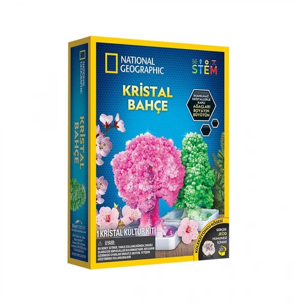 NAT00002 National Geographic Kristal Bahçe Kiti - TRCRYSGRDN +8 yaş ürün görseli 1