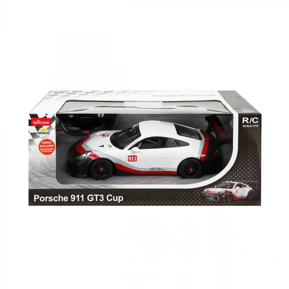 31343 1:14 Porsche 911 GT3 Cup Uzaktan Kumandalı Işıklı Araba ürün görseli 1