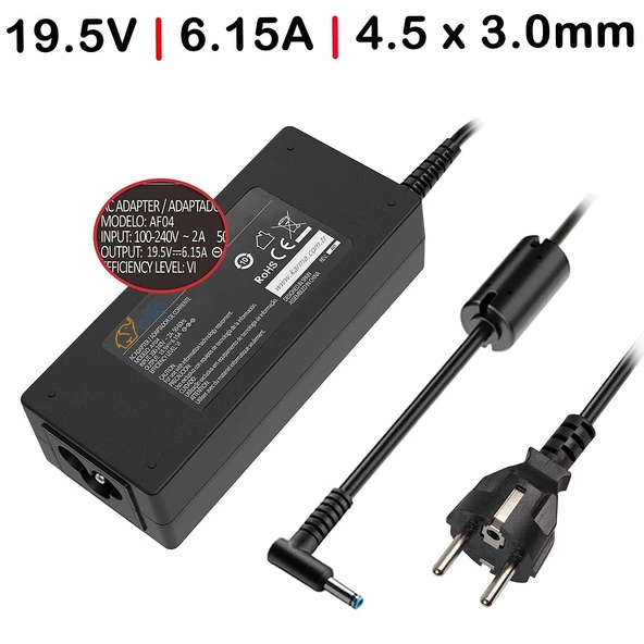 HP Victus Gaming 15-fa1043nt (7P8M4EA) Uyumlu Notebook Adaptör, Şarj Aleti Cihazı 120W ürün görseli 1