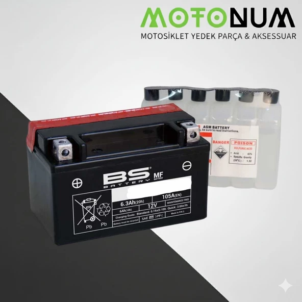 Arora Beatrix 150 Akü-Bs Battery-Mtak0479 ürün görseli 1