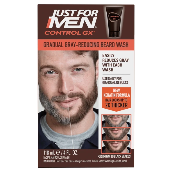 Just For Men ControlGX Gri Sakalları Koyulaştıran Şampuan 118ML ürün görseli 1