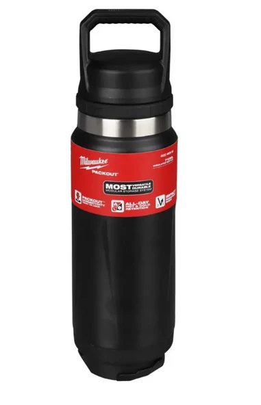 Milwaukee Packout Termos Şişe 710 ML Siyah 4932493466 ürün görseli 1