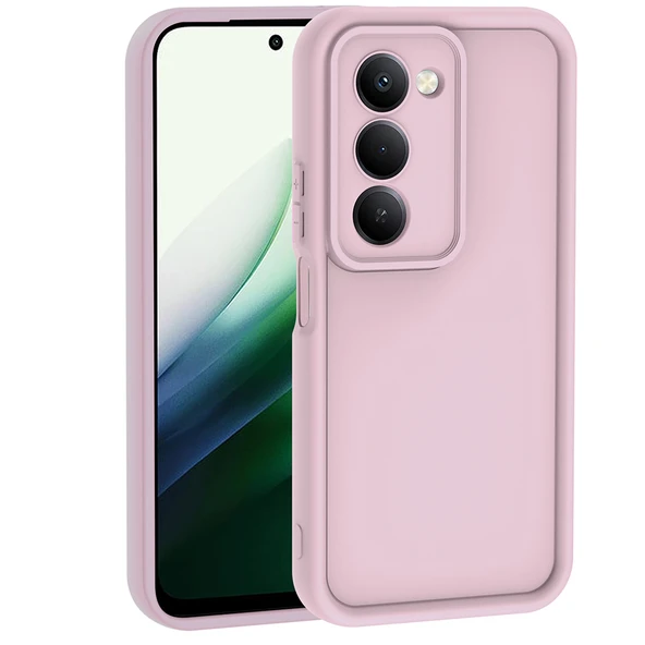 ZenithWorks Redmi 15 Kılıf Kamera Korumalı ZNTH Ananas Kapak - Pembe ürün görseli 1