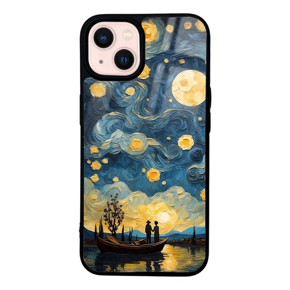ZenithWorks iPhone 15 Kılıf Kamera Korumalı Desenli ZNTH Lusi Kapak - Kayık ürün görseli 1