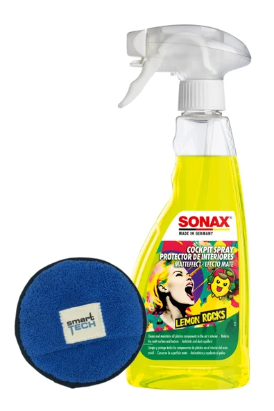 Sonax Torpido Temizleyici + Bakım Pedi Seti ürün görseli 1