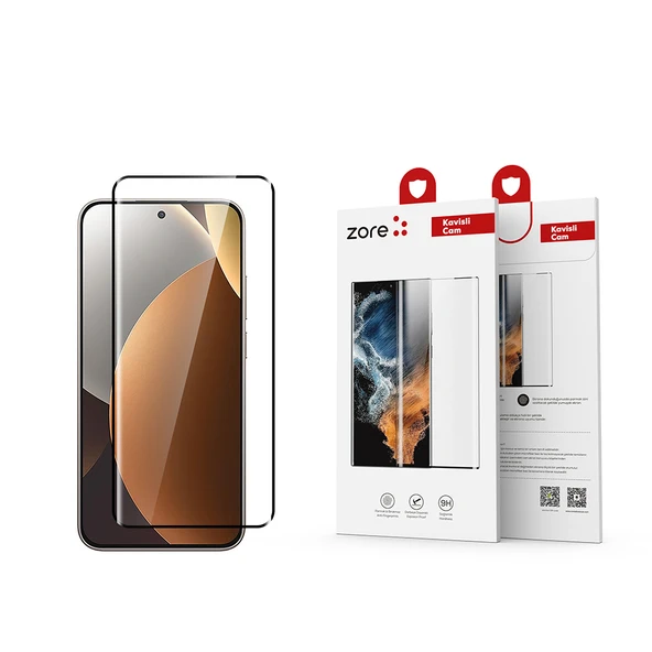 ZenithWorks Redmi Note 15 Pro ZNTH Full Yapışkanlı Cam Ekran Koruyucu - Şeffaf ürün görseli 1