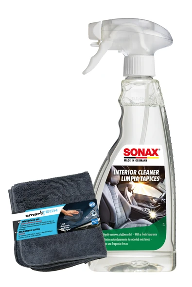 Sonax Araç İçi Temizleyici & Mikrofiber Seti ürün görseli 1