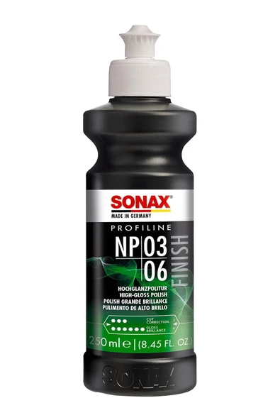Sonax Profesyonel Nano Polish 03-06 250 ML ürün görseli 1