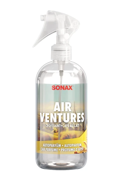 Sonax Air Ventures Kruvasan ve Sütlü Kahve Aromalı Oto Kokusu 300 ml ürün görseli 1
