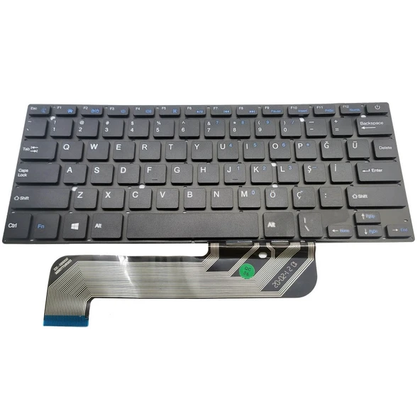 Hometech Alfa 800C Uyumlu Notebook Klavyesi, Laptop Tuş Takımı (Siyah TR) ürün görseli 1