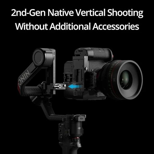 DJI RS 4 PRO COMBO GİMBAL - Resim 4