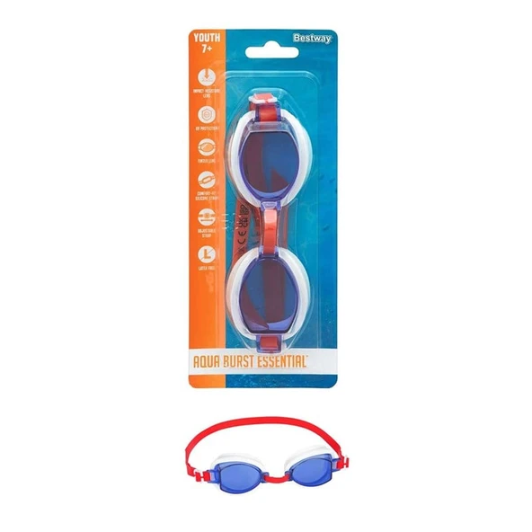 Bestway Yüzme Gözlüğü Mavi ürün görseli 1
