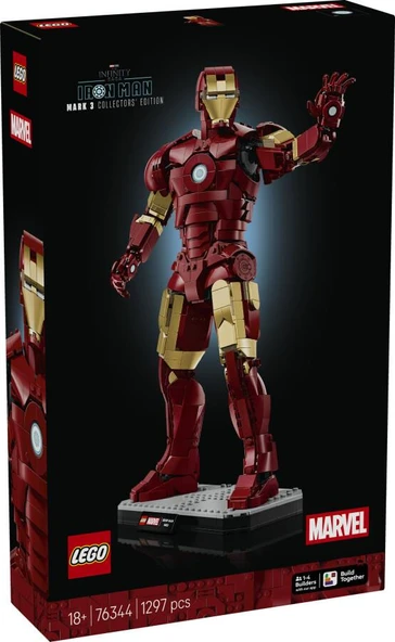 LEGO Super Heroes 76344 Iron Man Mark 3 Collectors' Edition ürün görseli 1