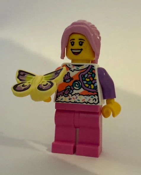 Orjinal Lego Minifigür Butterfly Girl ürün görseli 1