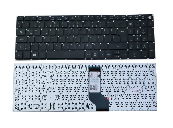 Acer Aspire 3 A315-53G-578Q Notebook Klavyesi, Laptop Tuş Takımı (Siyah TR) ürün görseli 1