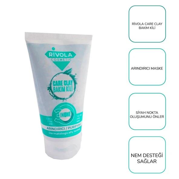Rivola 3 in1 Bakım Kili Arındırıcı Maske 150 ml ürün görseli 1