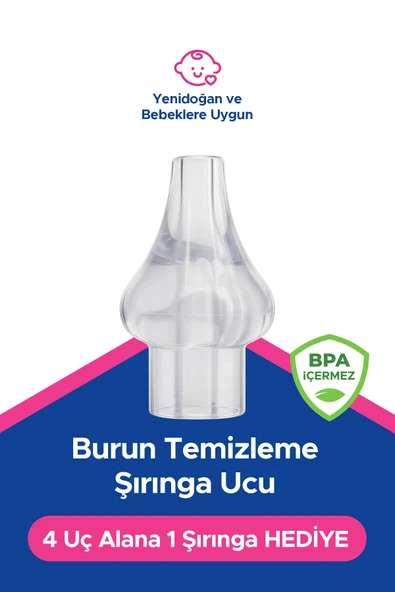 Burun Yıkama Şırıngası Silikon Yedek Ucu ürün görseli 1