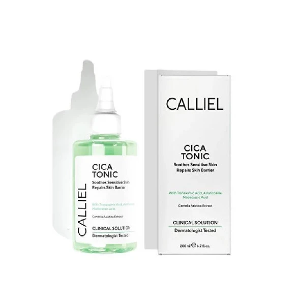 Calliel Hassas Ciltler İçin Yatıştırıcı Cilt Bariyeri Onarıcı Cica Tonik 200 ml ürün görseli 1