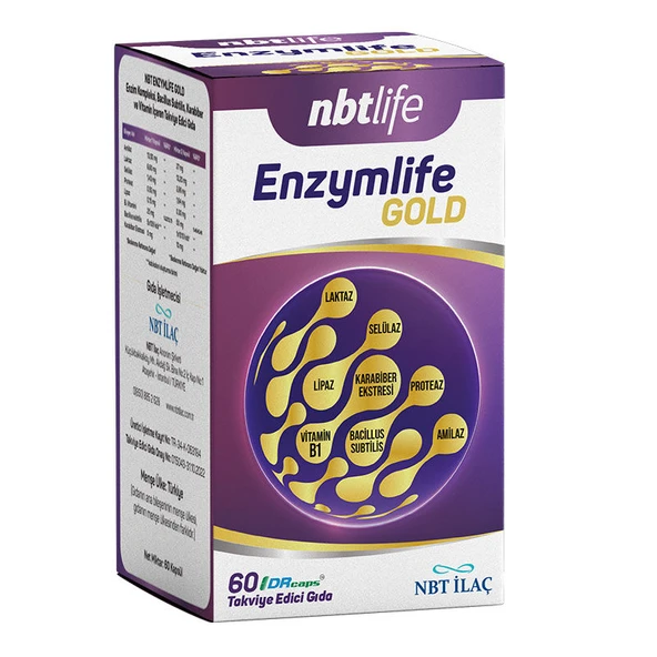 NBT Life Enzymlife Gold 60 Tablet ürün görseli 1
