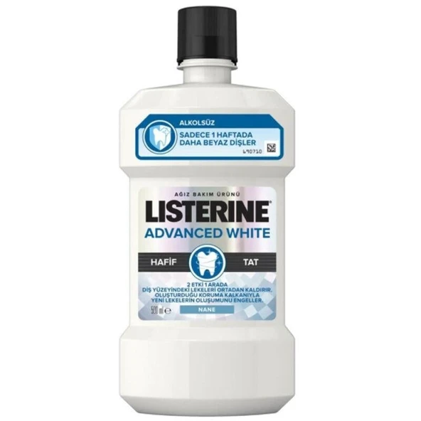 Listerine Advanced White Beyazlatıcı 500 ml ürün görseli 1