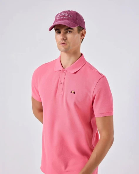 Ellesse 6SM5044-PN Erkek Polo Yaka Tişört - Pembe ürün görseli 1