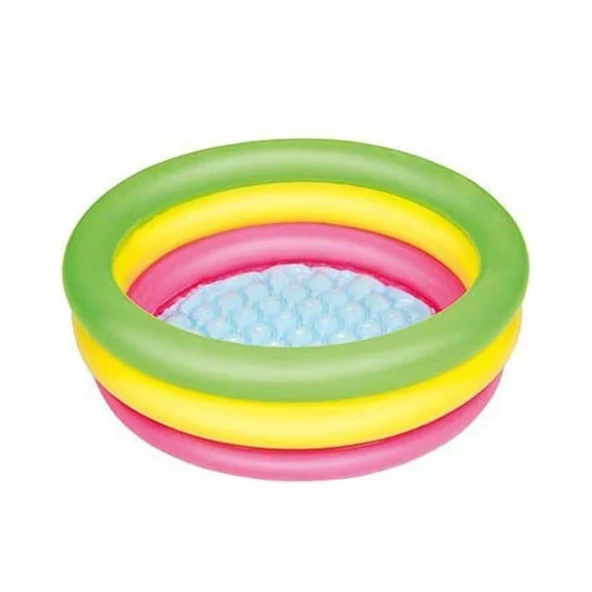 Bestway Bebek Havuzu Renkli 3 Bölmeli 70x24 cm ürün görseli 1