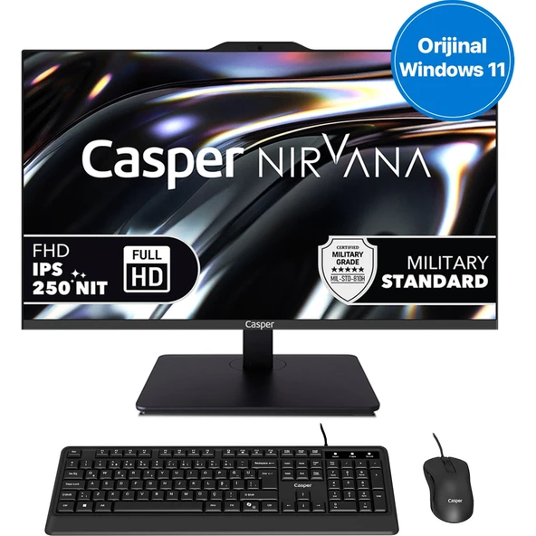 Nirvana A80.1362-DX00A-V-S Intel Core i7-13620H 32GB RAM 2TB SSD W11H ürün görseli 1