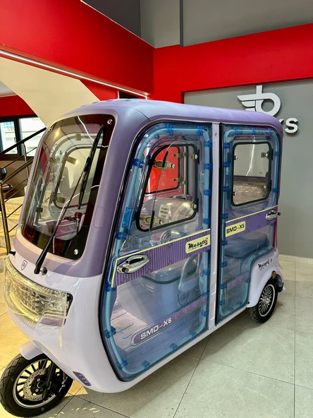 Musatti Smarda Smd X5 1600W Üç Tekerlekli Elektrikli Motosiklet ürün görseli 1