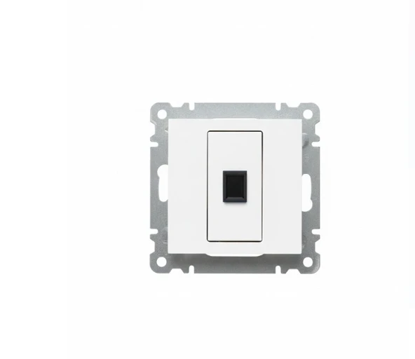 Eco Lounge Makel Karea Beyaz Fiber Optik Prizi Çerçevesiz ürün görseli 1