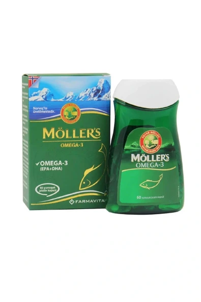 Möller's Omega 3 60 Kapsül ürün görseli 1