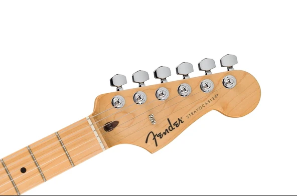 Fender Standard Stratocaster Akçaağaç Klavye Olympic White Elektro Gitar - Resim 4