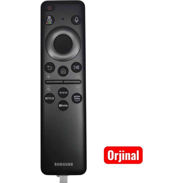 Samsung Orijinal Güneş Enerjili Akıllı TV Kumandası BN59-01500H BN59-01500C USB-C Bağlantı Özellikli ürün görseli 1