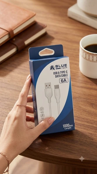 6A USB TO IOS USB KABLO ürün görseli 1