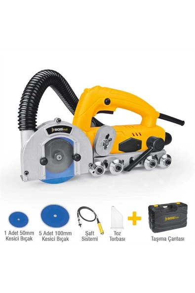 SGS5296 DERZ TEMİZLEME VE KESME MAKİNASI 1200 WATT ürün görseli 1