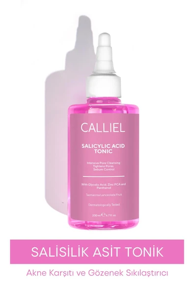 Calliel Ton Eşitleyici Gözenek Sıkılaştırıcı Mandelik Asit Tonik 200 ml ürün görseli 1