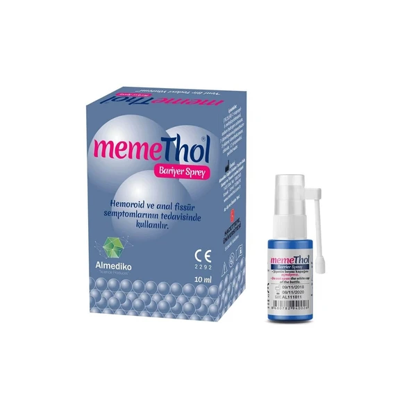 Memethol Hemoroid Bariyer Sprey 10 ml ürün görseli 1