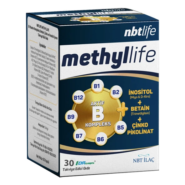 Nbtlife Methylife 30 Kapsül ürün görseli 1