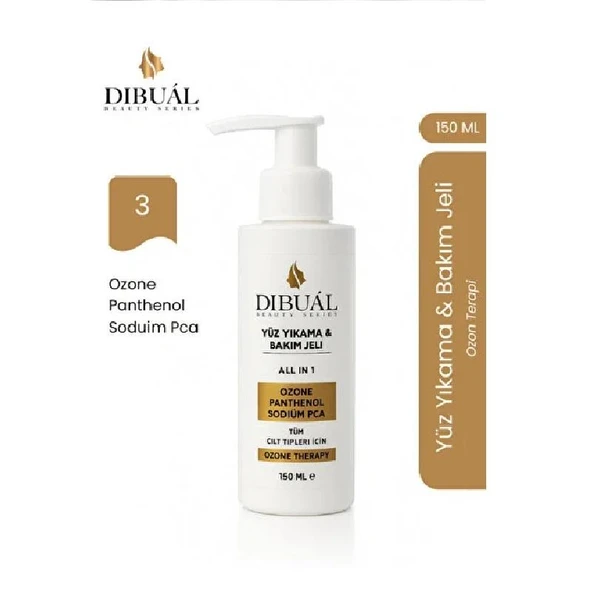 Dibual Yüz Yıkama ve Bakım Jeli 150 ml ürün görseli 1