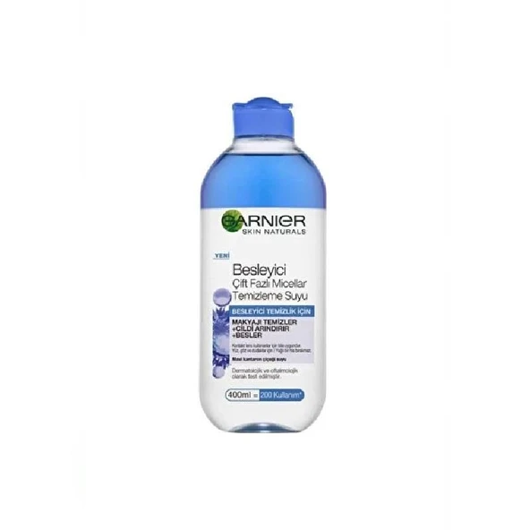 Garnier Skin Naturals Makyaj Temizleme Suyu Çift Fazlı Mavi 400 ml ürün görseli 1