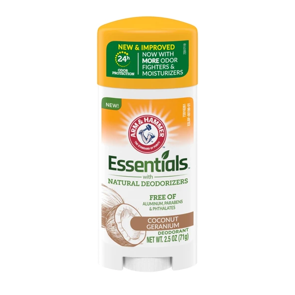 Arm & Hammer Essentials Coconut Geranium Deodorant 71GR ürün görseli 1